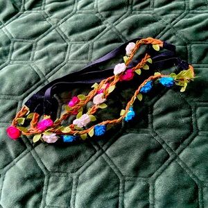 Flower Crown Headbands - set of 3!